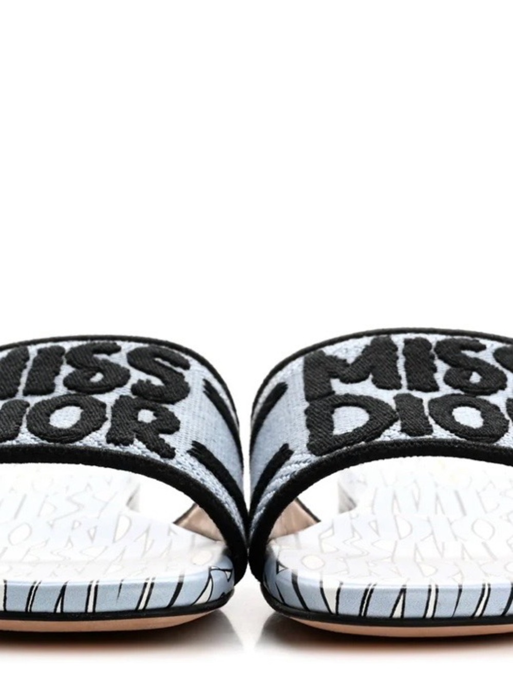 Miss Dior Allover Dway Flat Slide Sandals 39
Azure Pale - Picture 2 of 11